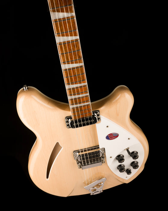 Rickenbacker 360 Mapleglo Semi Hollow Guitar With Case