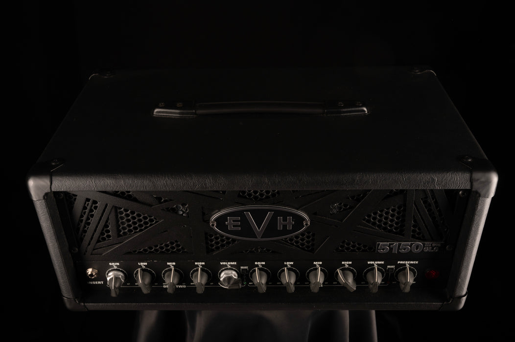 Used EVH 5150III 50S 6L6 Head Black with Footswitch