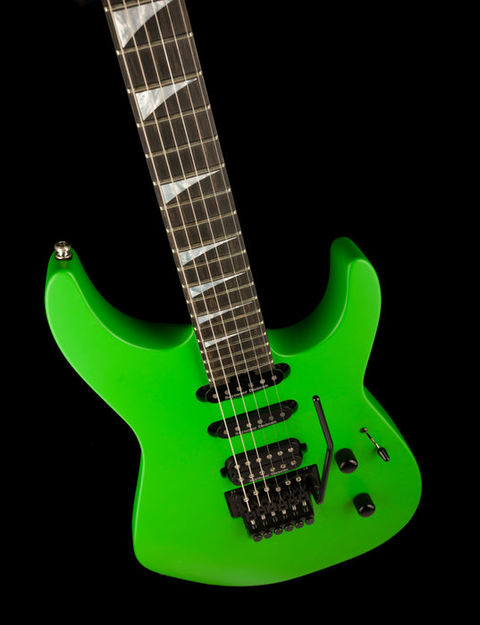 Pre Owned Jackson American Series Soloist SL3 Satin Slime Green With OSSC