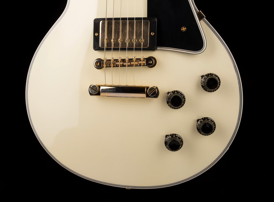 Pre-Owned Gibson Mod Collection 1957 Les Paul Custom Reissue Ivory Sandwich with OHSC