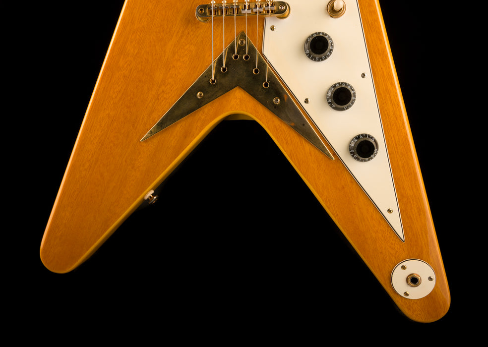 Used Epiphone 1958 Korina Flying V Aged Natural with Gig Bag