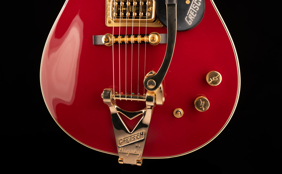 Pre Owned Gretsch G6131T-62 Vintage Select ’62 Jet With Bigsby TV Jones Vintage Firebird Red With OHSC