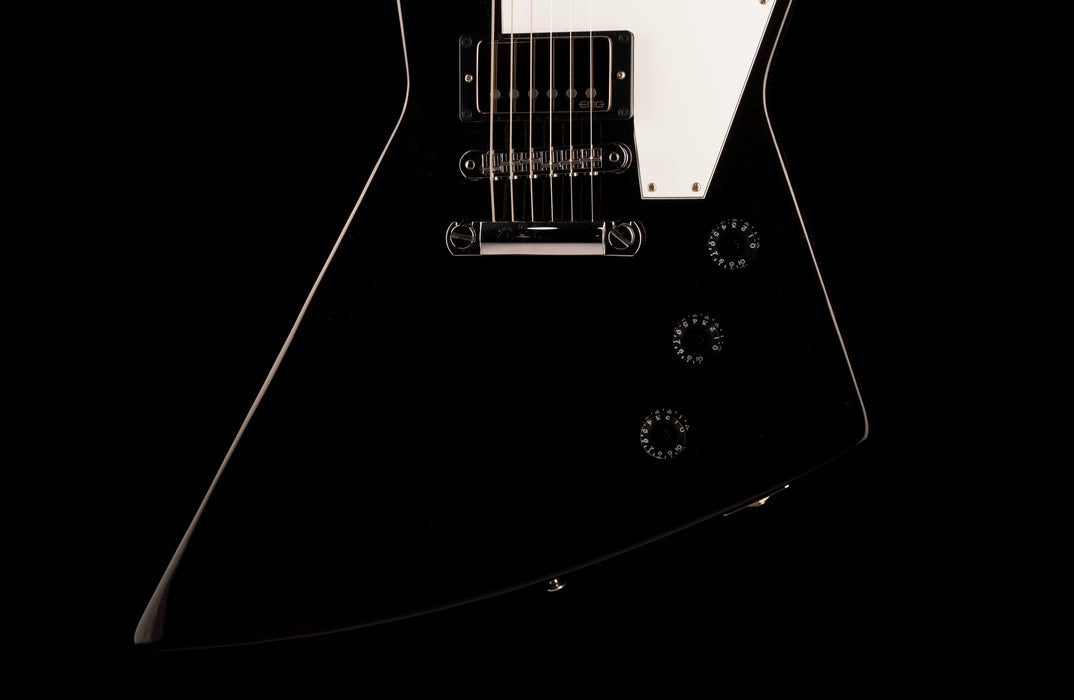 Pre Owned 2011 Gibson Explorer with EMGs Ebony With OHSC