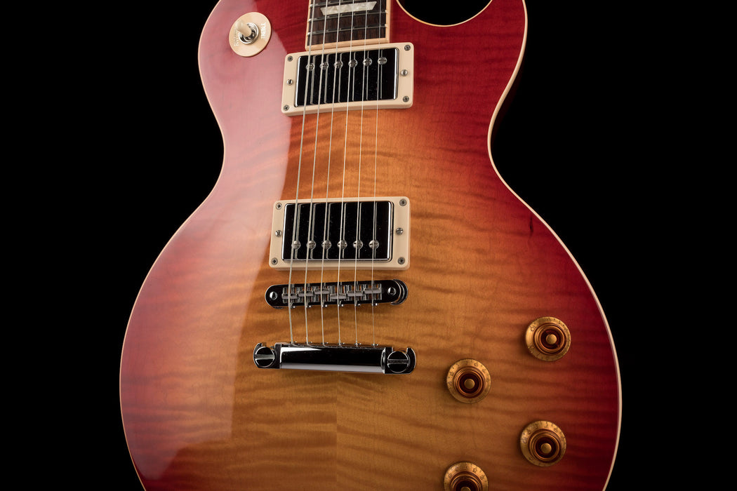 Pre Owned 2013 Gibson Les Paul Standard Premium Plus AAA Flame With OHSC