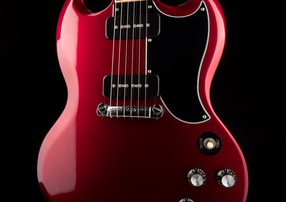 Pre Owned 2019 Gibson SG Special P90 Sparkling Burgundy With OHSC