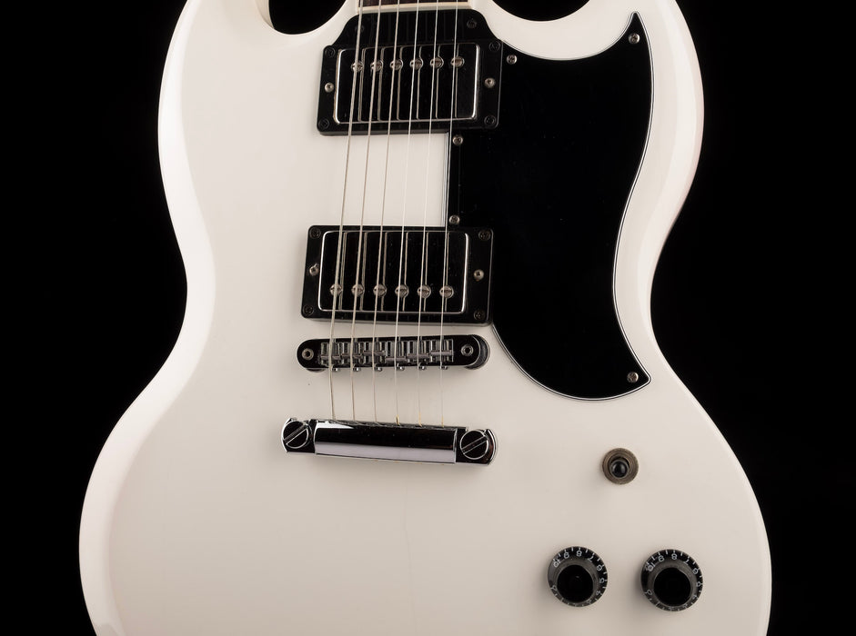 Pre Owned 2017 Gibson SG Standard Limited T-Top Pickups White with OHSC