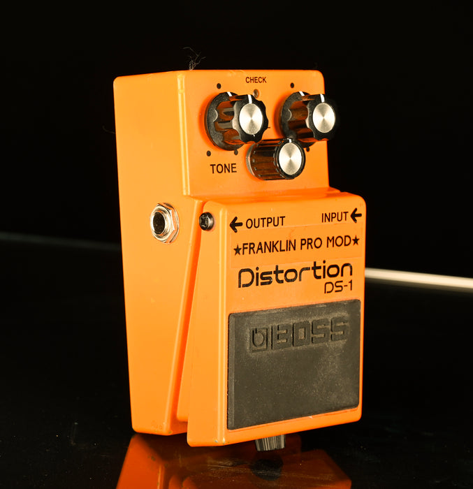 Used Boss DS-1 Distortion Franklin Pro Mod Pedal