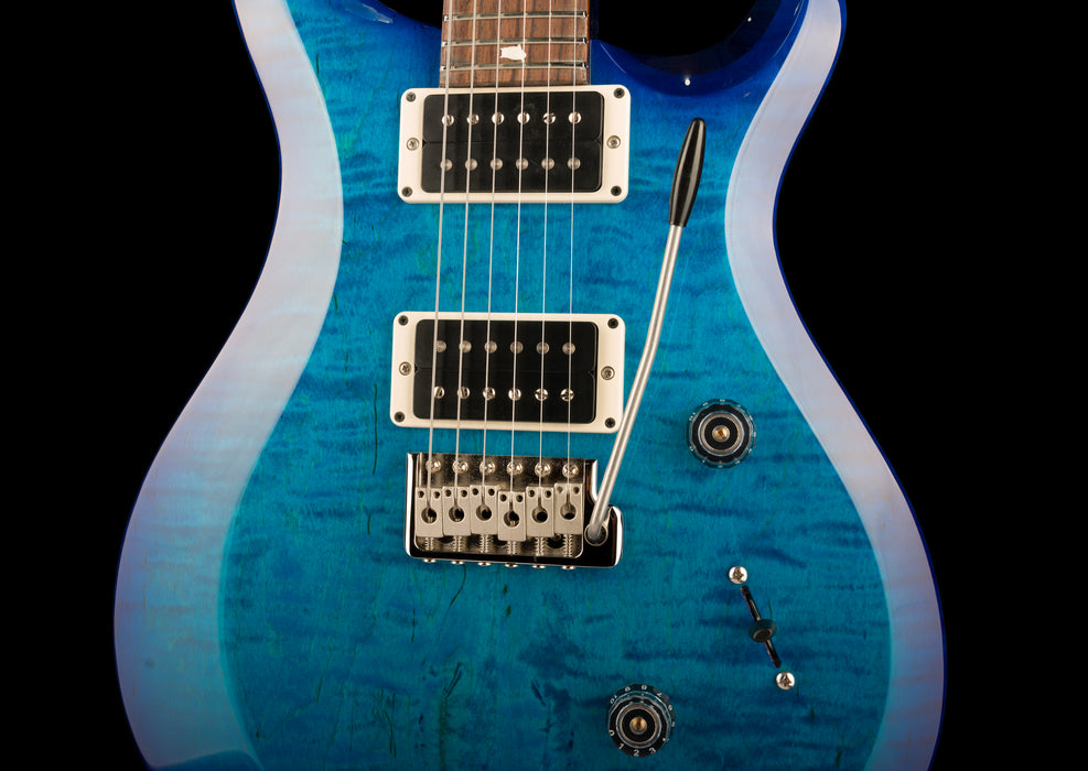 PRS S2 Custom 24 Pattern Thin Neck Lake Blue with Gig Bag