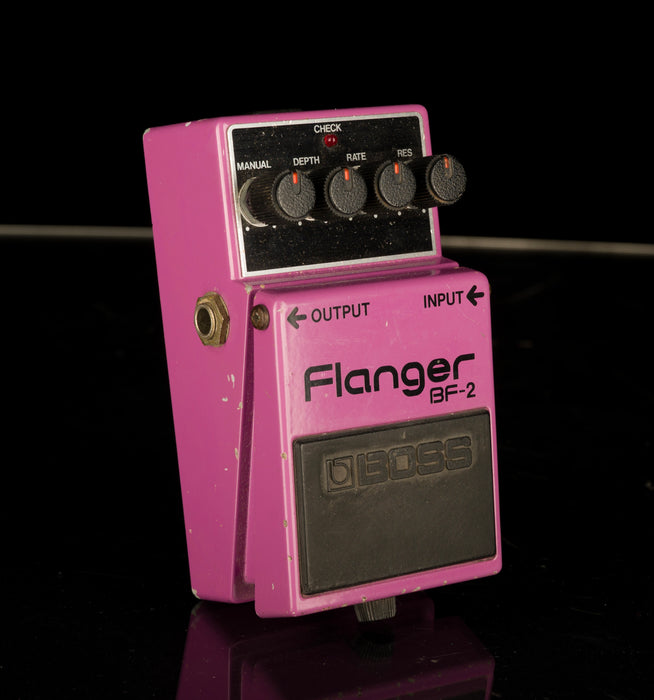 Used Boss BF-2 Flanger Effect Pedal