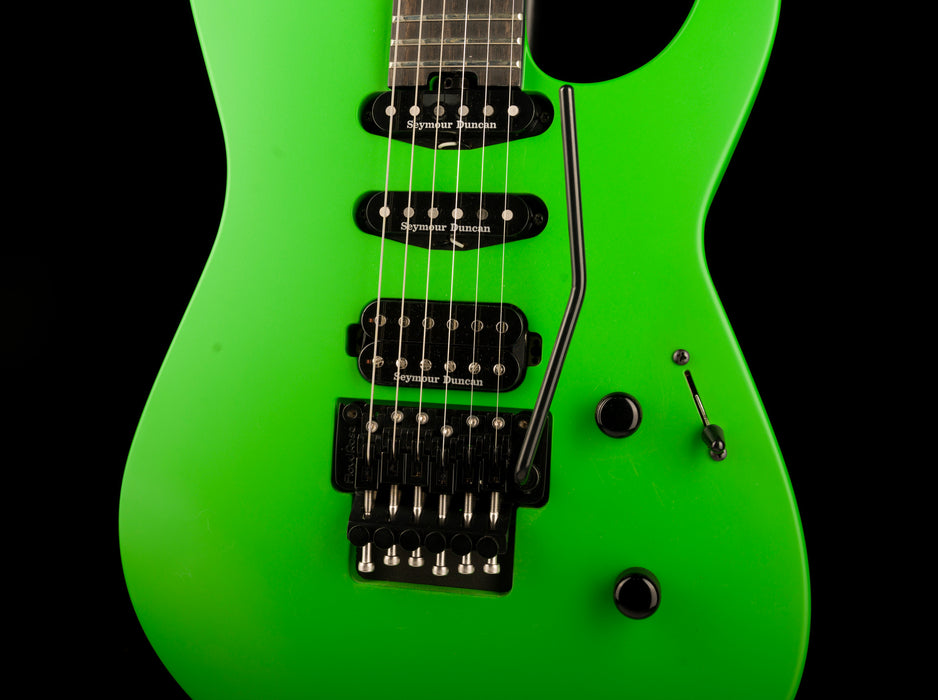 Pre Owned Jackson American Series Soloist SL3 Satin Slime Green With OSSC