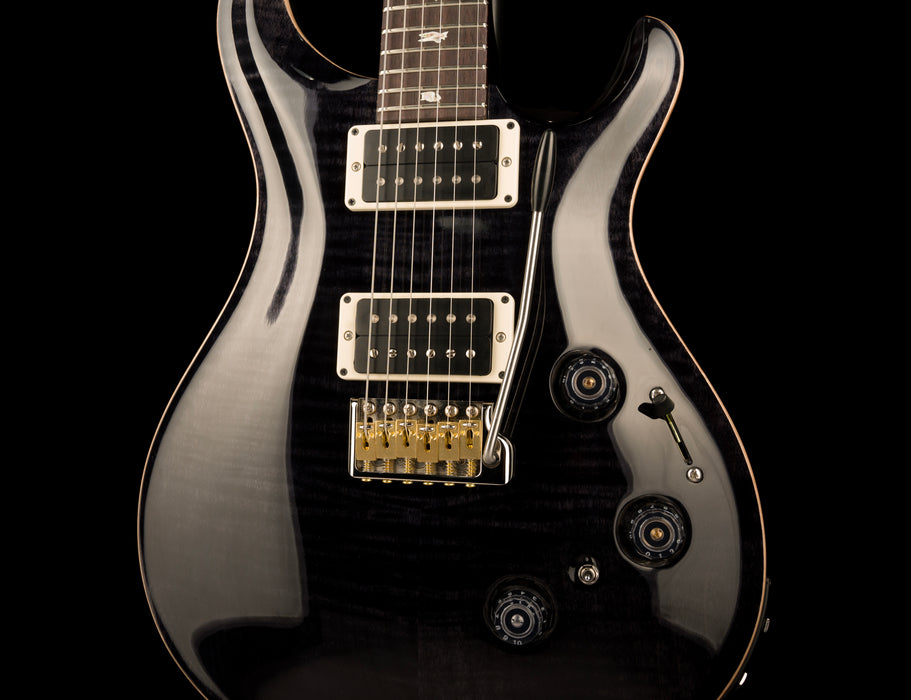 PRS Core Custom 24 Piezo Pattern Thin Gray Black with Case