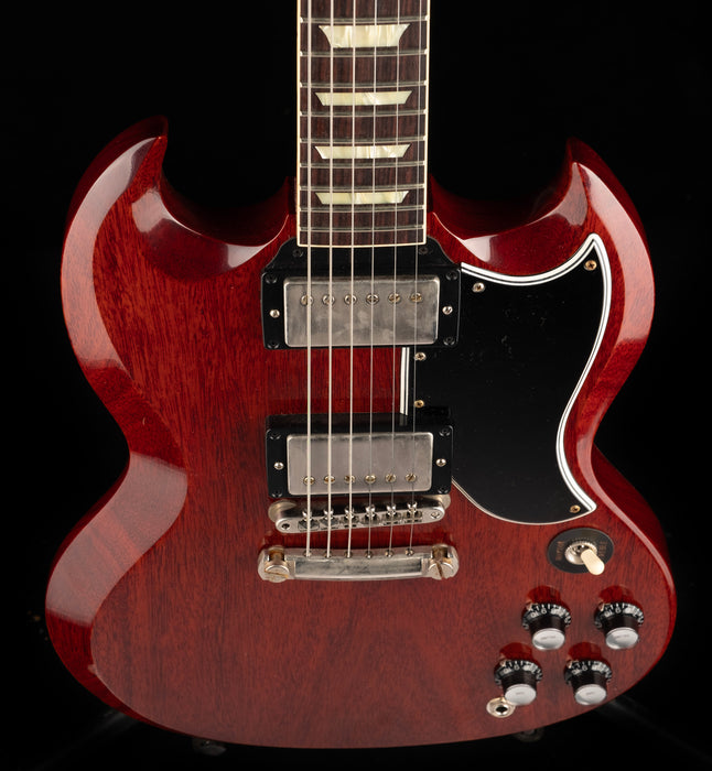 Gibson Custom Shop 1961 Les Paul SG Standard Reissue Stop-Bar VOS Cherry Red