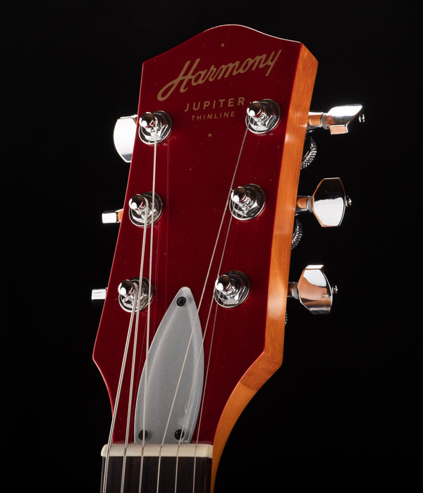 Used 2023 Harmony Jupiter Thinline Cherry With Mono Case