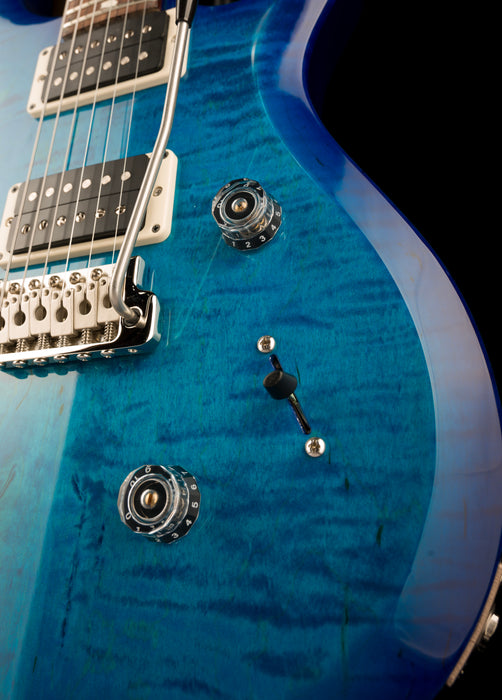 PRS S2 Custom 24 Pattern Thin Neck Lake Blue with Gig Bag