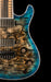 Mayones Regius 7 String Baritone Master Grade Eye Poplar Jeans Black 2Tone Blue Burst Gloss