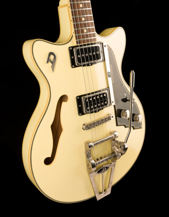 Used Duesenberg Fullerton TV Vintage White with Gig Bag