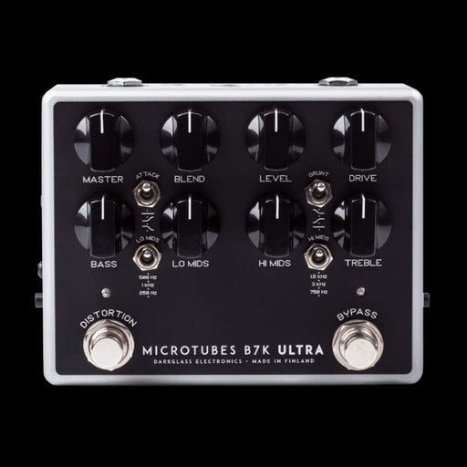 Darkglass Electronics Microtubes B7K Ultra V2 Bass Preamp Overdrive Effect Pedal with Aux-In