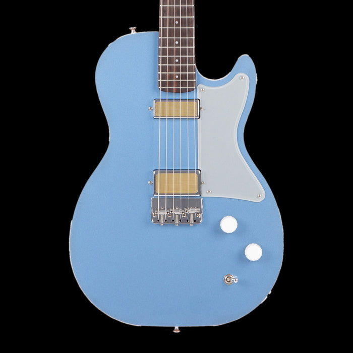 Harmony Jupiter Thinline Sky Blue With Soft Case