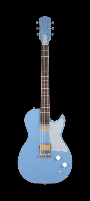 Harmony Jupiter Thinline Sky Blue With Soft Case