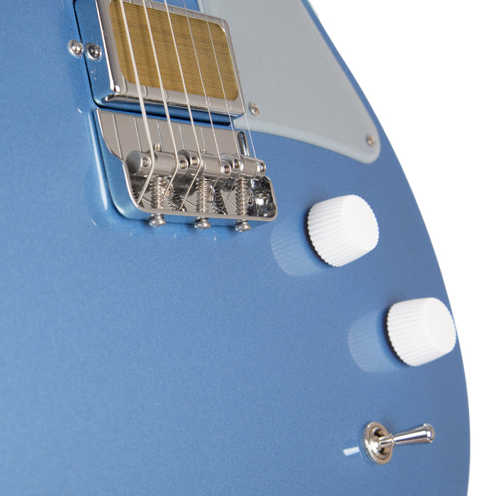 Harmony Jupiter Thinline Sky Blue With Soft Case