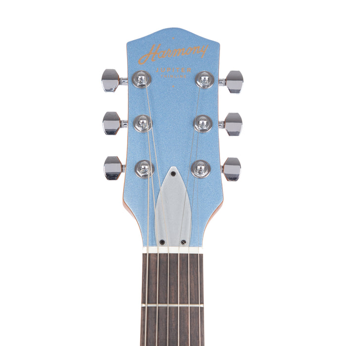 Harmony Jupiter Thinline Sky Blue With Soft Case