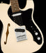 Squier Affinity Series Telecaster Thinline Laurel Fingerboard Black Pickguard Olympic White Front Body