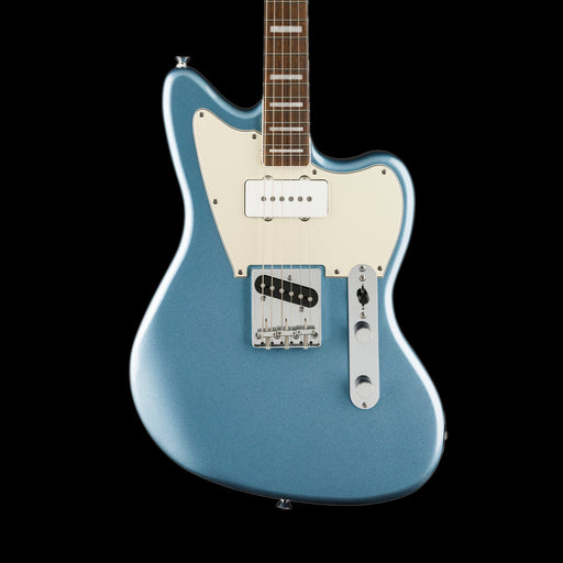 Fender Limited Edition Paranormal Offset Telecaster SJ Parchment Pickguard Ice Blue Metallic Front Crop