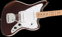 Squier Affinity Series Jaguar Maple Fingerboard White Pickguard Mystic Metallic Brown Contour Body