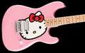 Fender Limited Edition Hello Kitty Stratocaster Pink With Gig Bag Contour Body