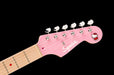 Fender Limited Edition Hello Kitty Stratocaster Pink With Gig Bag Headstock Front