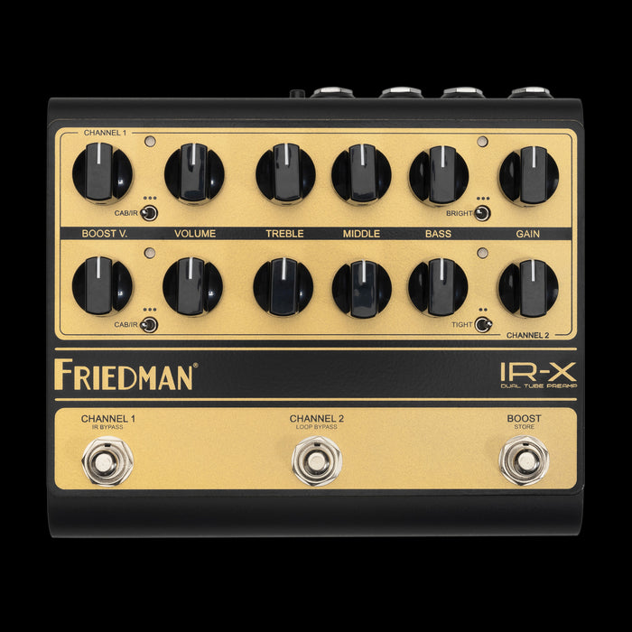 Friedman IR-X Dual Tube Preamp and DI Pedal