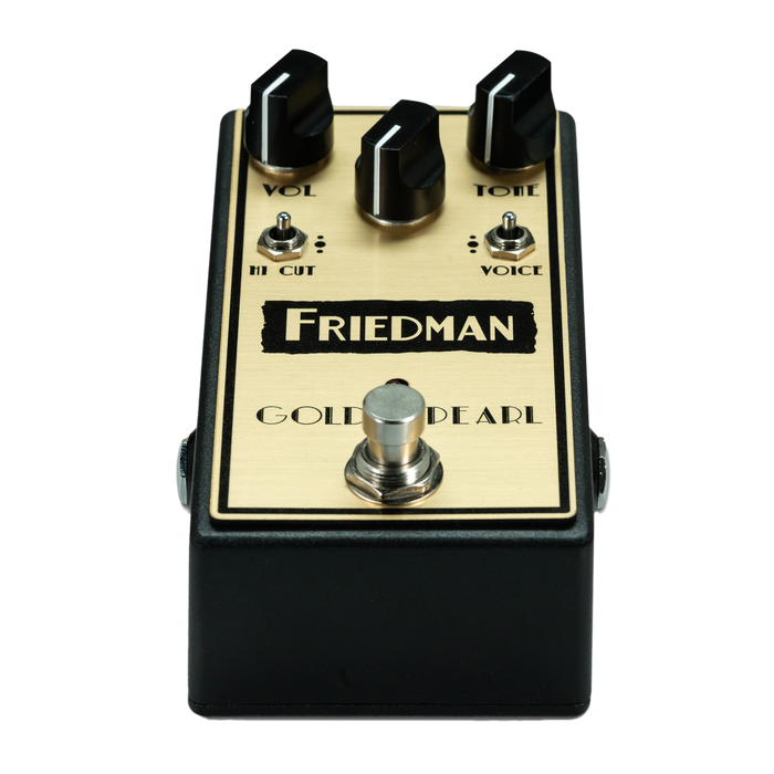 Friedman Golden Pearl Overdrive Guitar Effect Pedal