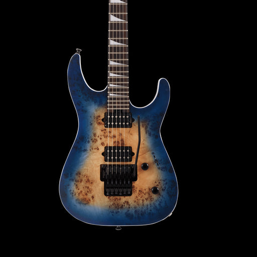 Jackson MJ Series Dinky DKRP Ebony Fingerboard Transparent Blue Burst