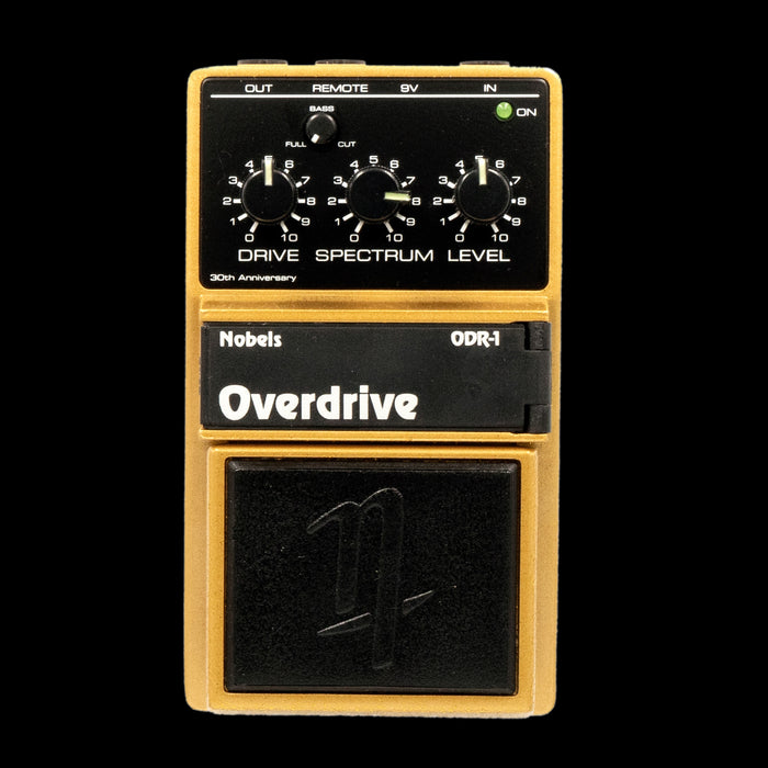 Nobels 30th Anniversary ODR-1 Natural Overdrive Metallic Gold Guitar Effect Pedal