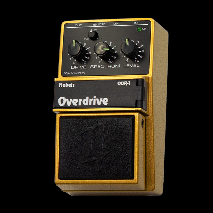 Nobels 30th Anniversary ODR-1 Natural Overdrive Metallic Gold Guitar Effect Pedal