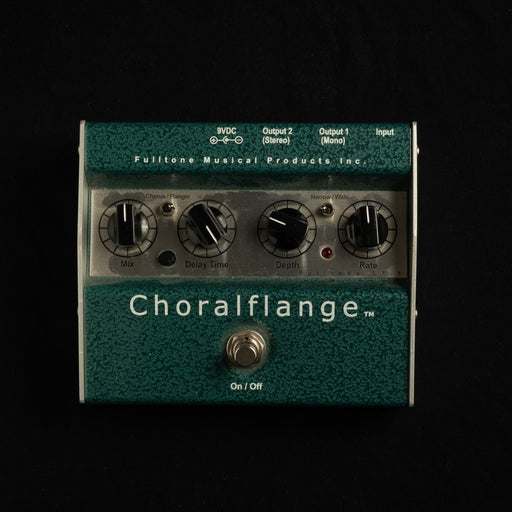 Used Fulltone Choralflange Chorus Flanger Pedal Front