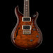 PRS SE Custom 24 Semi-Hollow Piezo Orange Tiger Smokeburst Front Crop