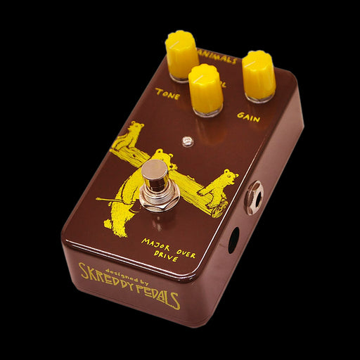 Animals Pedal Major Overdrive Guitar Effect Pedal Angle 