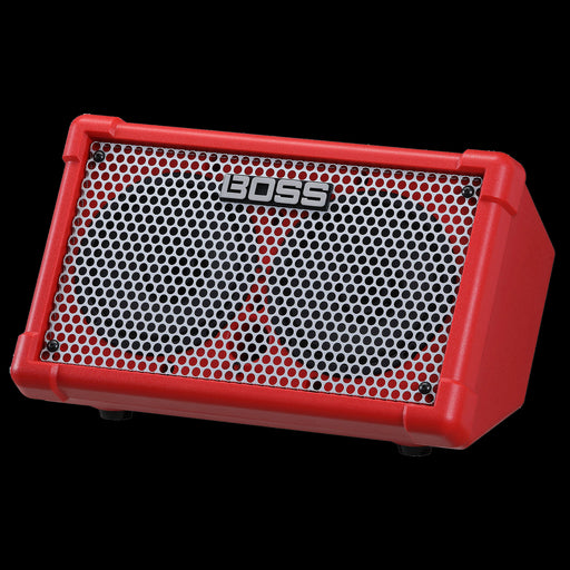 Boss Cube Street II Battery-Powered Stereo Guitar Amp Combo - Red Front