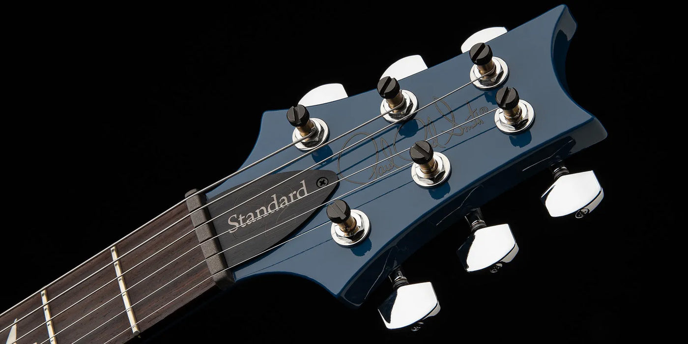 PRS S2 Standard 22 Space Blue Headstock