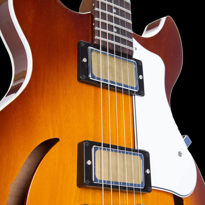 Harmony Standard Comet Sunburst Closeup Pickups