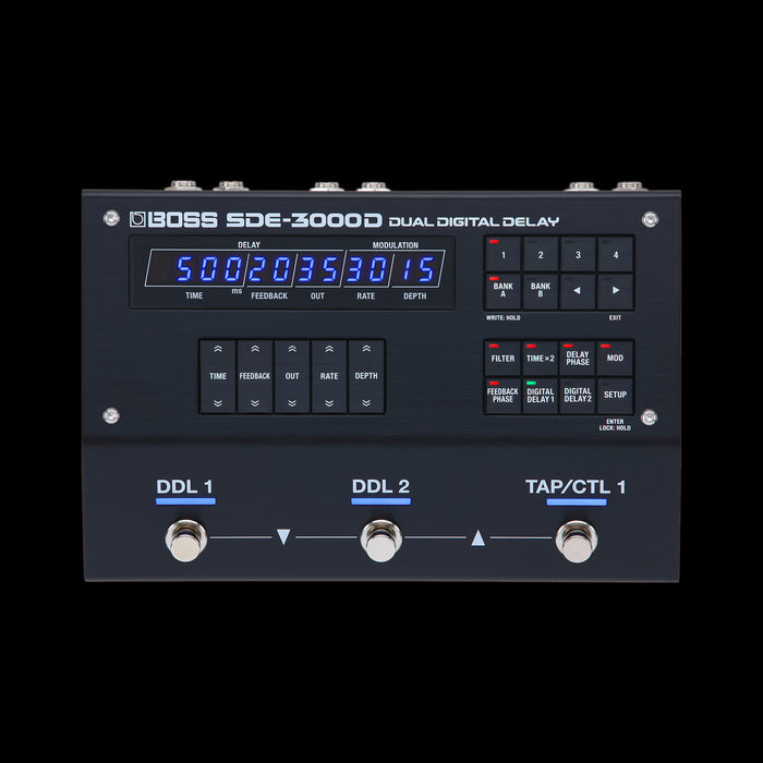 Boss SDE-3000D Dual Digital Delay Pedal