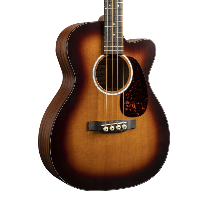 Martin 000CJR-10E Acoustic Electric Bass Sunburst with Gig Bag