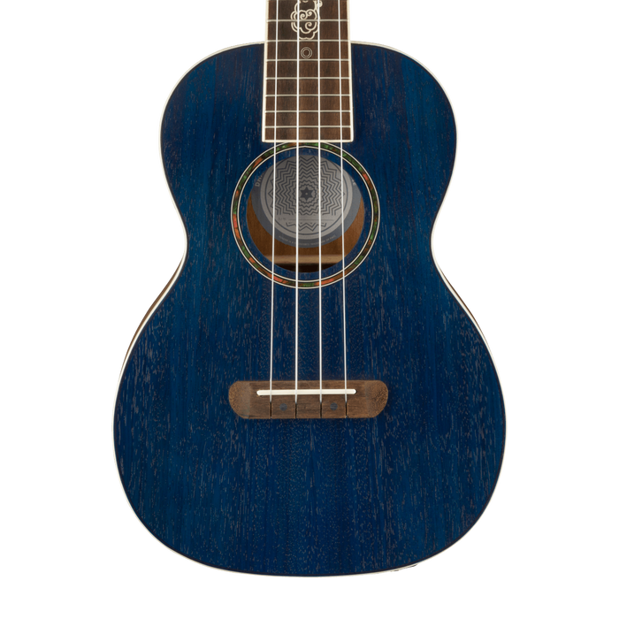 Fender Dhani Harrison Ukulele Sapphire Blue Walnut Fingerboard