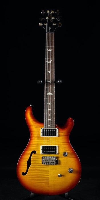 PRS CE24 Semi-Hollow Cherry Wrap Burst with Gig Bag