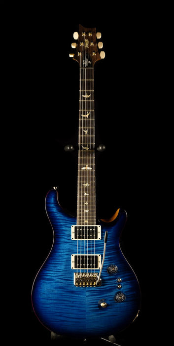 PRS 35th Anniversary Core Custom 24 Pattern Thin Sapphire Smokewrap Natural Back w/ Gig Bag