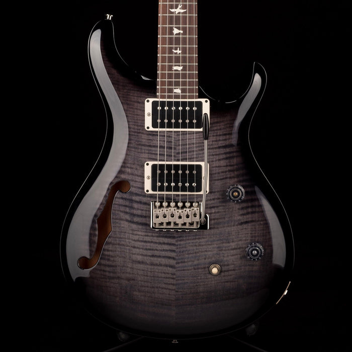 PRS CE24 Semi-Hollow Custom Color Faded Gray Black Smokewrap Burst