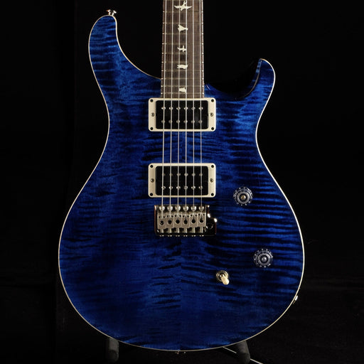 PRS CE 24 Flame Top Whale Blue Finish Bolt On Electric Guitar With Gig Bag