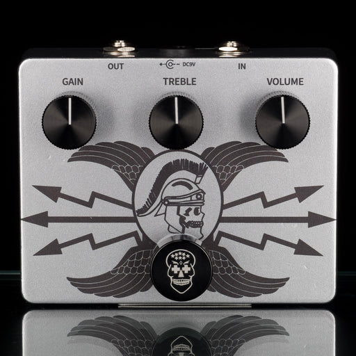 Flattley Guitar Effect Pedals Silver Line Silver Centurion Transparent Overdrive Guitar Pedal