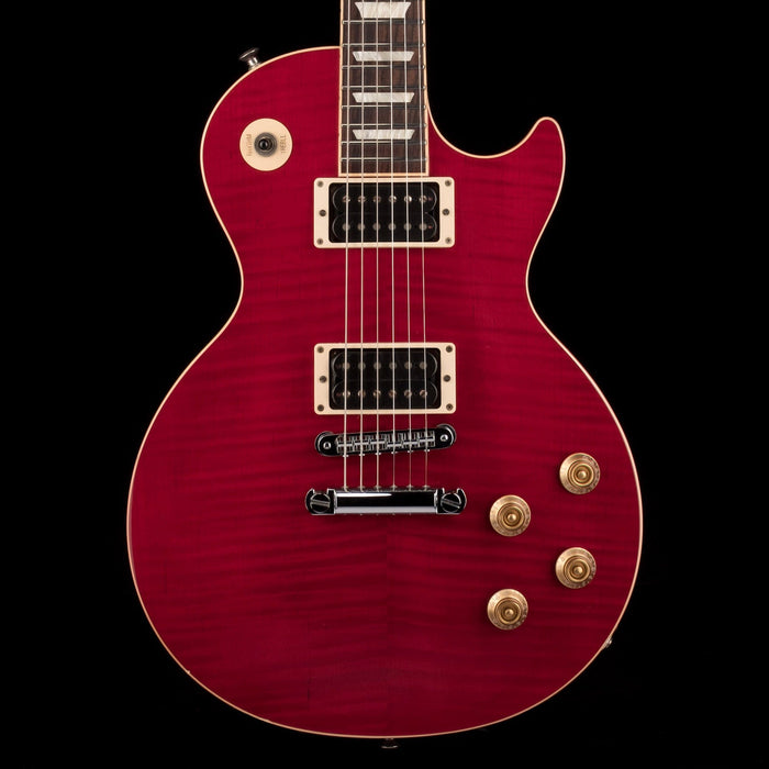 Used Gibson 120th Anniversary Les Paul Standard Plus AAAA Flametop Brilliant Red with OHSC